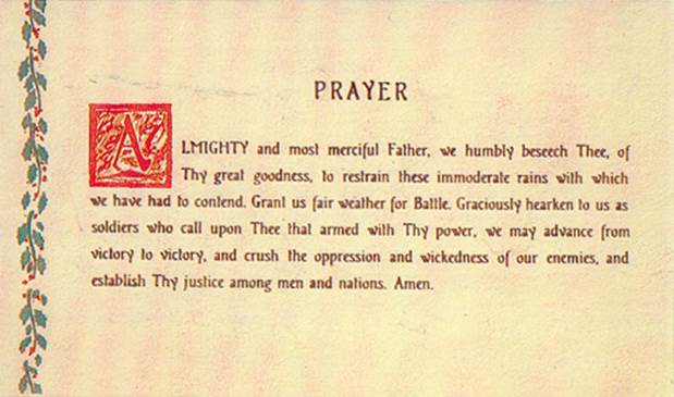 weather prayer bulge